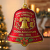 Republican State Acrylic Ornament - US Patriotic Pride, Christmas Gifts For Conservative Supporters - Liberty Rings This Season
