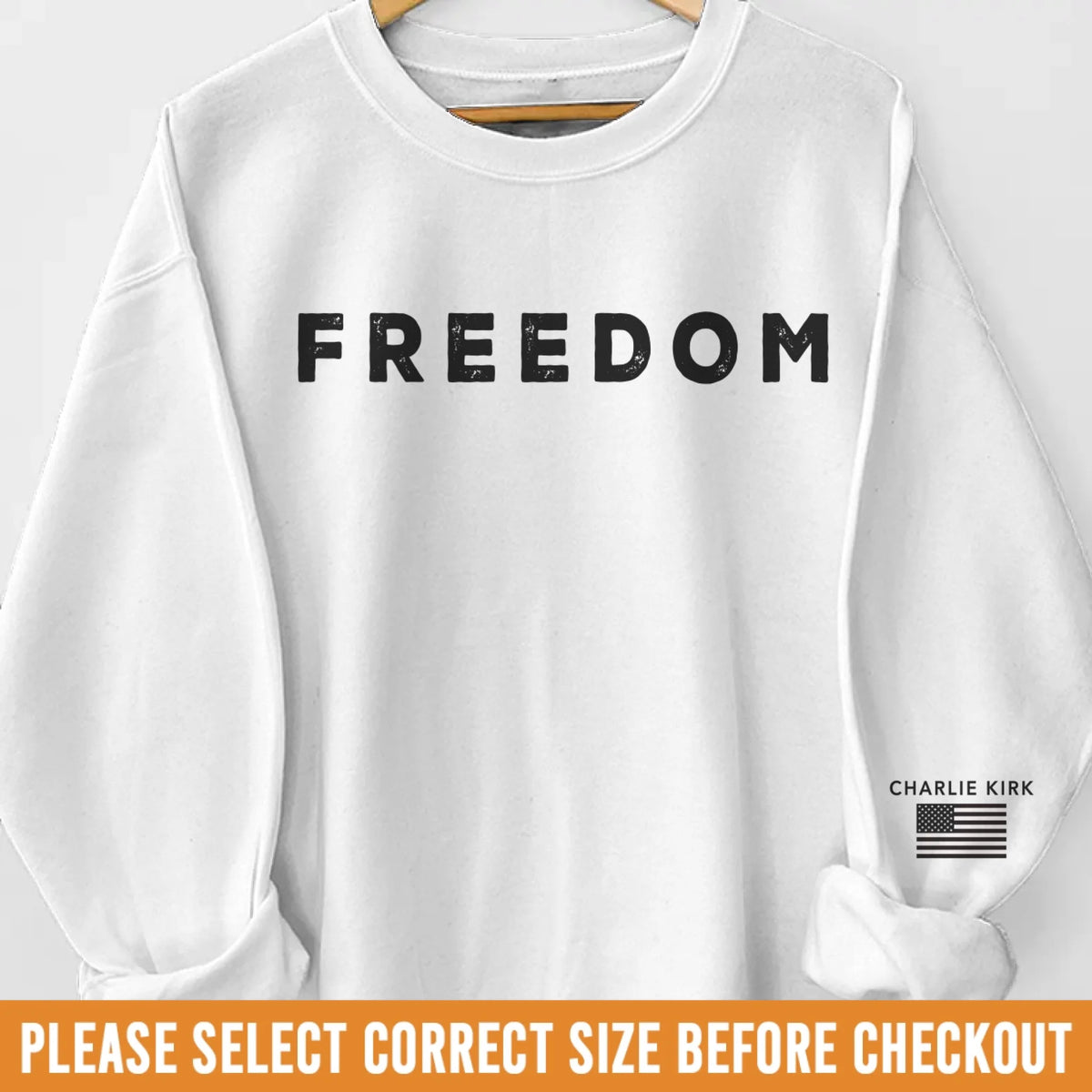 Republican State Unisex Sweatshirt, Hoodie With Design On Sleeve - US Patriotic Pride Gifts For Conservative Supporters, CK Legacy Edition - His Influence Lives Beyond Time