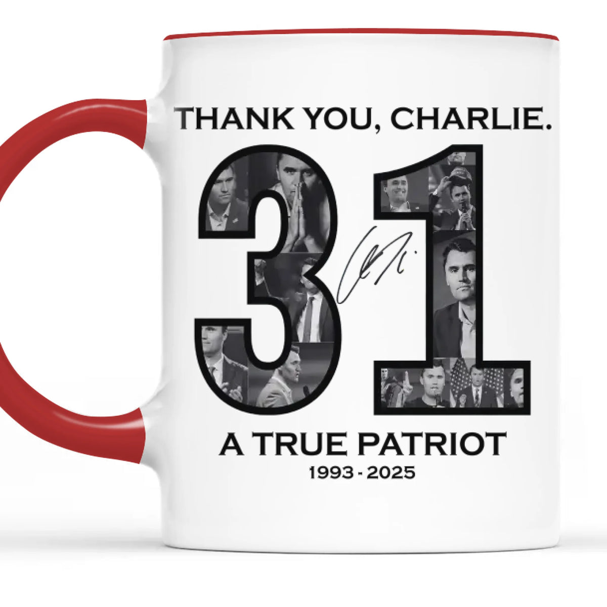 Republican State Accent Mug - US Patriotic Pride Gifts For Conservative Supporters, CK Legacy Edition - The Nation Remembers 31