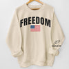 Republican State Unisex Sweatshirt, Hoodie With Design On Sleeve - US Patriotic Pride Gifts For Conservative Supporters, CK Legacy Edition - Freedom Forever