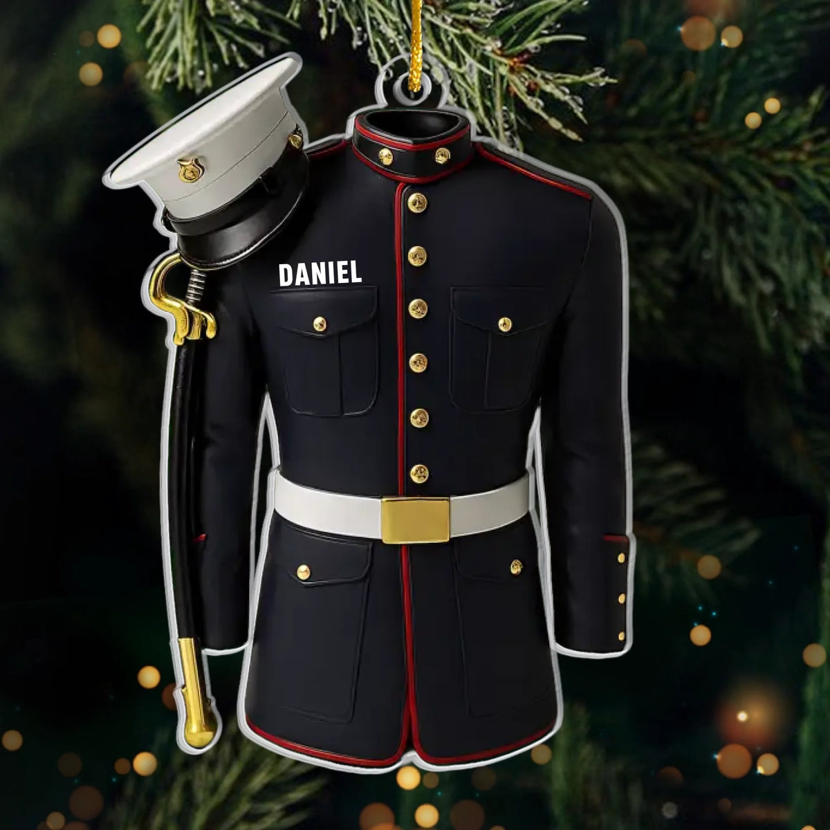 Republican State Custom Acrylic Ornament - US Patriotic Pride, Christmas Gifts For Conservative Supporters - Where Honor Stands Tall