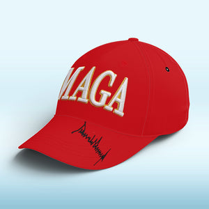 Donald Trump Hat, MAGA Hat, Trump Election 2024 Embroidered MAGA Baseball Cap