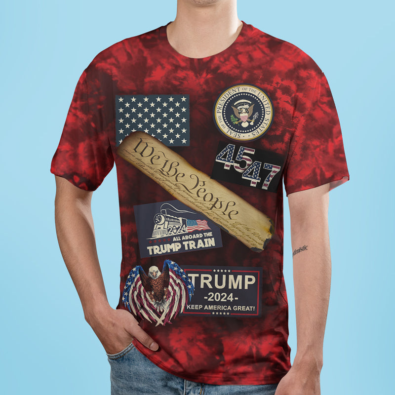 We The People Stand With The Truth - All-Over Printed T-shirt