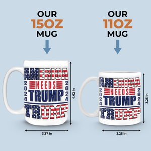 The Greatest Human Being America Needs - 3D Inflated Effect Printed Mug