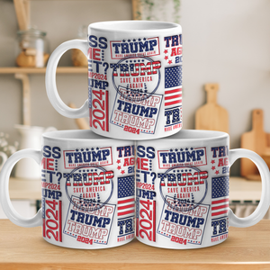 The Man Sustains American Success - 3D Inflated Effect Printed Mug