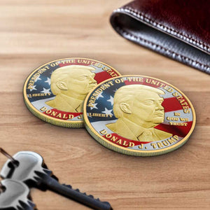 POTUS We Trust - US Elections Gold Coin