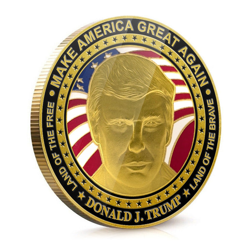 Land Of The Free, Land Of The Brave - US Elections Gold Coin