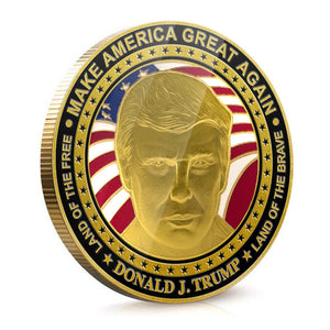 Land Of The Free, Land Of The Brave - US Elections Gold Coin