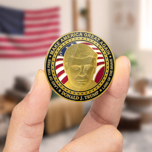 Land Of The Free, Land Of The Brave - US Elections Gold Coin