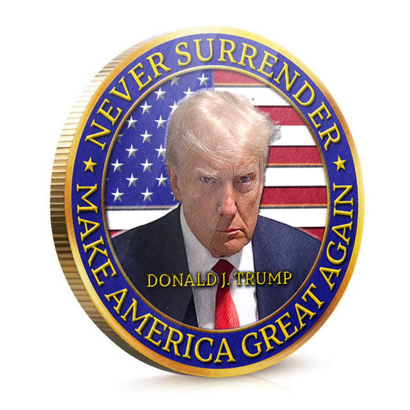 Never Surrender - US Elections Gold Coin