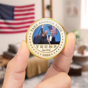 Ready To Take America Back - US Elections Gold-Colored Coin