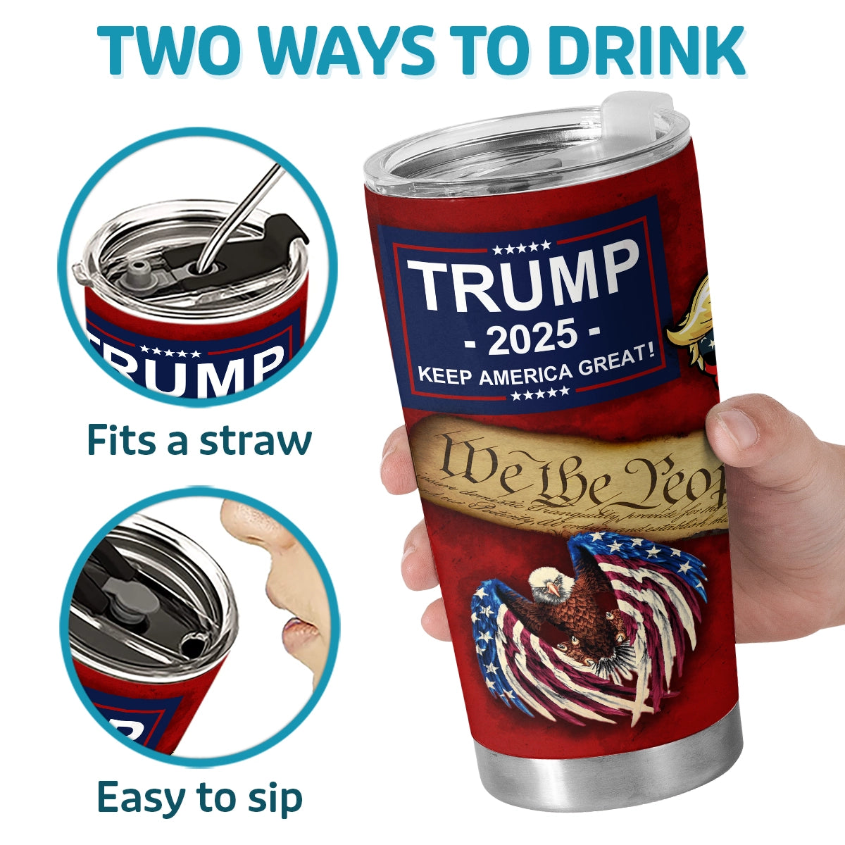 All Aboard The Train 2024 We The People Tumbler