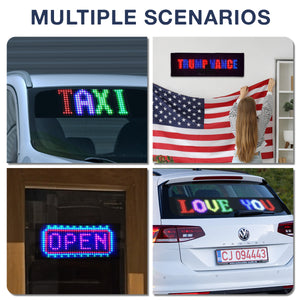 Stand With The Greatest Man, US Elections 2024 Car Led Light Banner