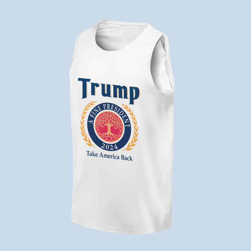 A So Fine President 2024 - US Elections Unisex Apparel Tank Top