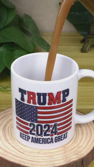 Secure America's Future - 3D Inflated Effect Printed Mug