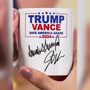 Let's Save America Together - US Elections Mug - Gift For Conservative Supporters