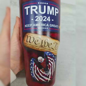 All Aboard The Train 2024 We The People Tumbler