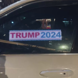 Stand With The Greatest Man, US Elections 2024 Car Led Light Banner