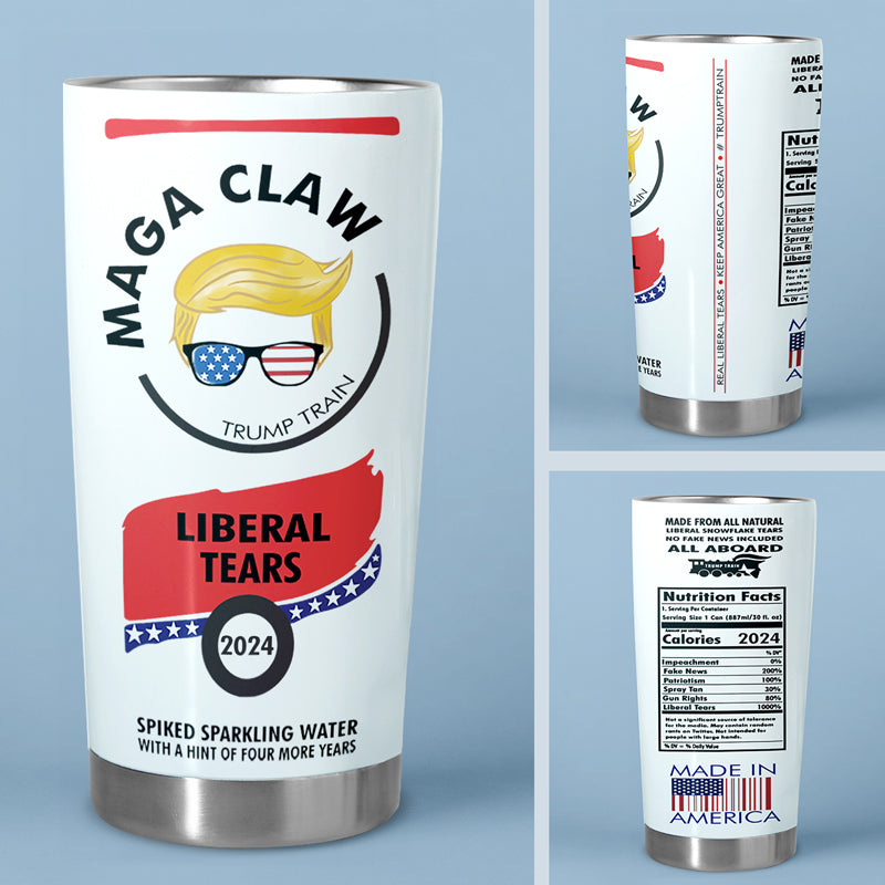 MAGA Claw, All Aboard Train - US Election Stainless Steel Tumbler