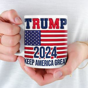 Secure America's Future - 3D Inflated Effect Printed Mug