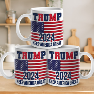 Secure America's Future - 3D Inflated Effect Printed Mug