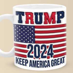 Secure America's Future - 3D Inflated Effect Printed Mug