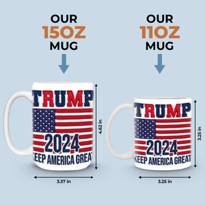 Secure America's Future - 3D Inflated Effect Printed Mug